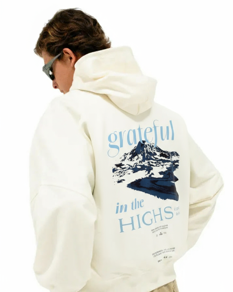 Hoodie Grateful Crema
