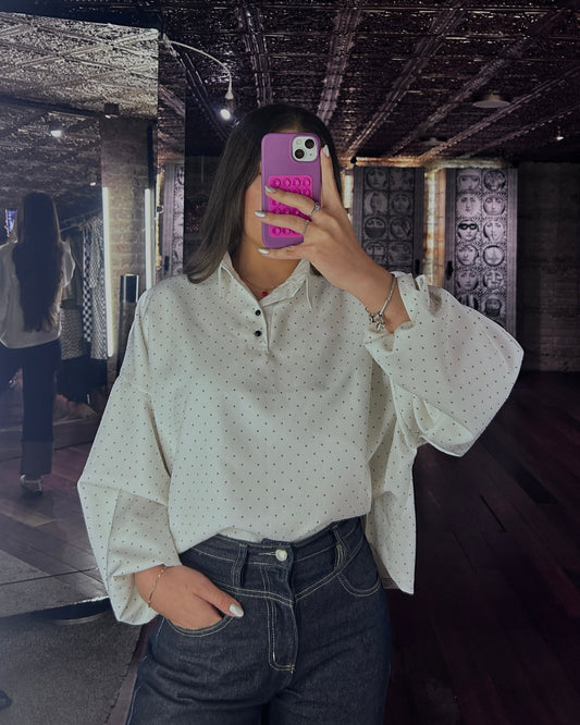 Polo cristales puntos