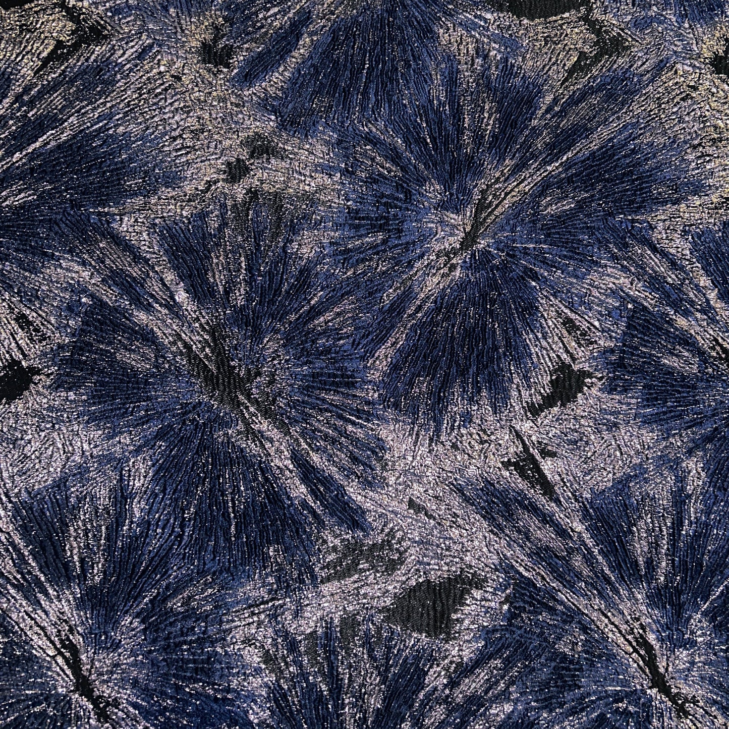 Camiseta Oversized Negra Blue Patch