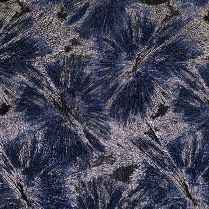 Camiseta Oversized Negra Blue Patch