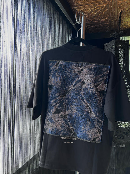 *NEW* Camiseta Oversized Negra Blue Patch