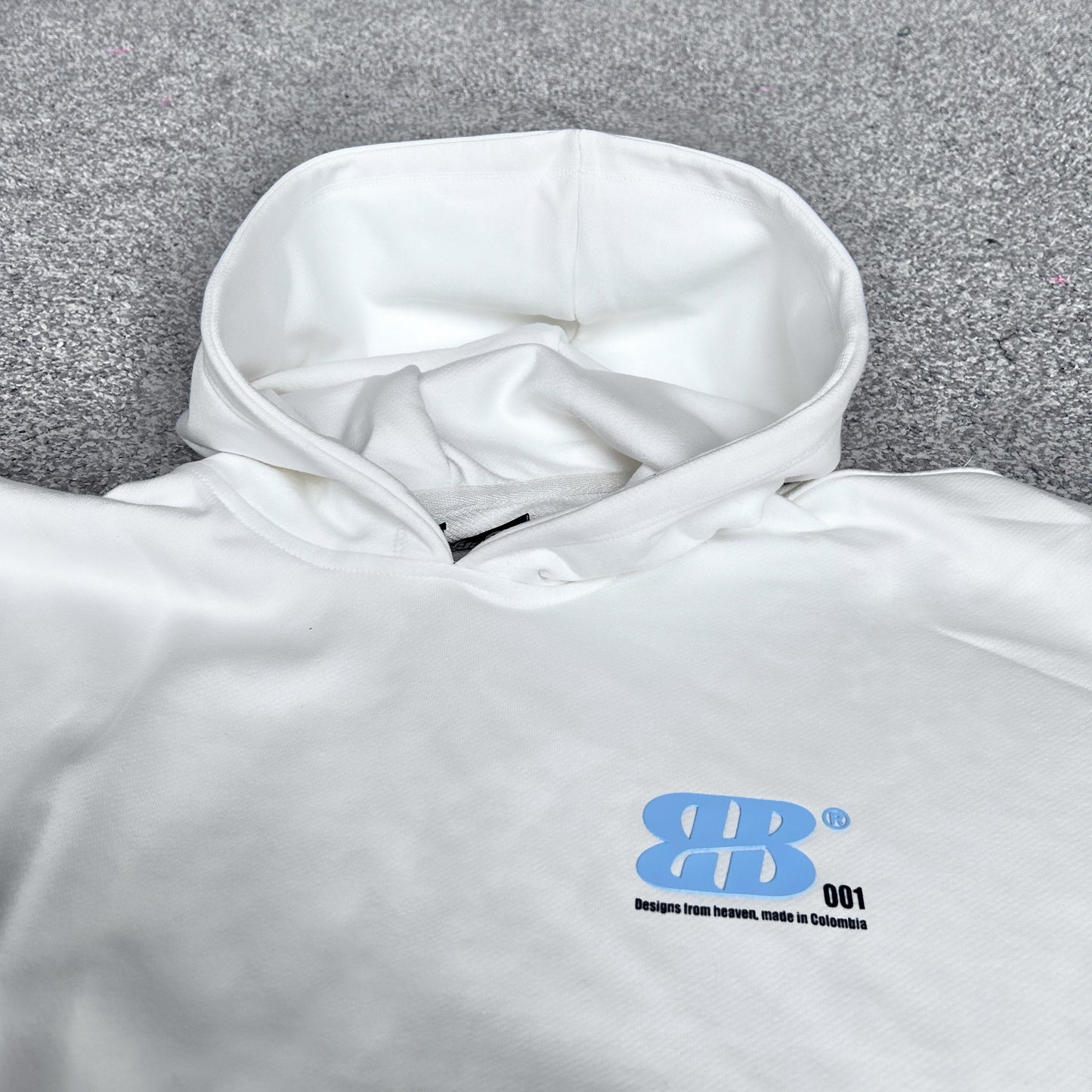 *NEW* Hoodie Boxy Fit Grateful Crema