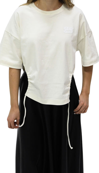 Camiseta Grateful Cut-Outs Crema