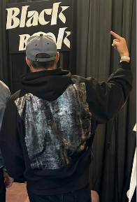 Hoodie Black Plata