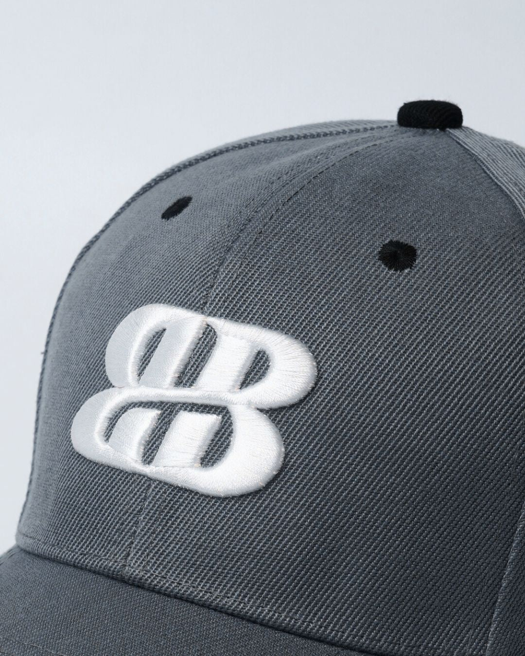 Gorra gris BB blanco