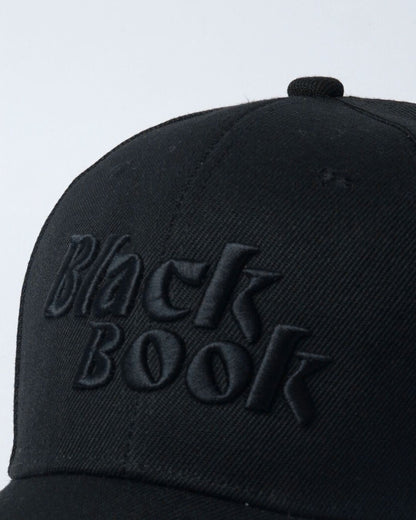 Gorra negra Black Book® negro