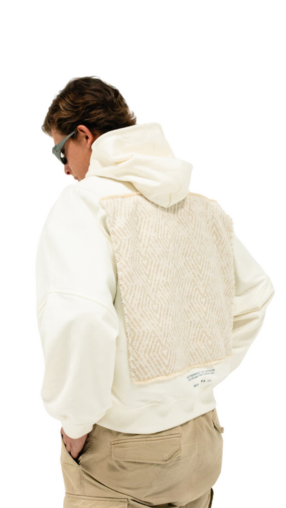 Hoodie Boxy Fit Heritage Crema