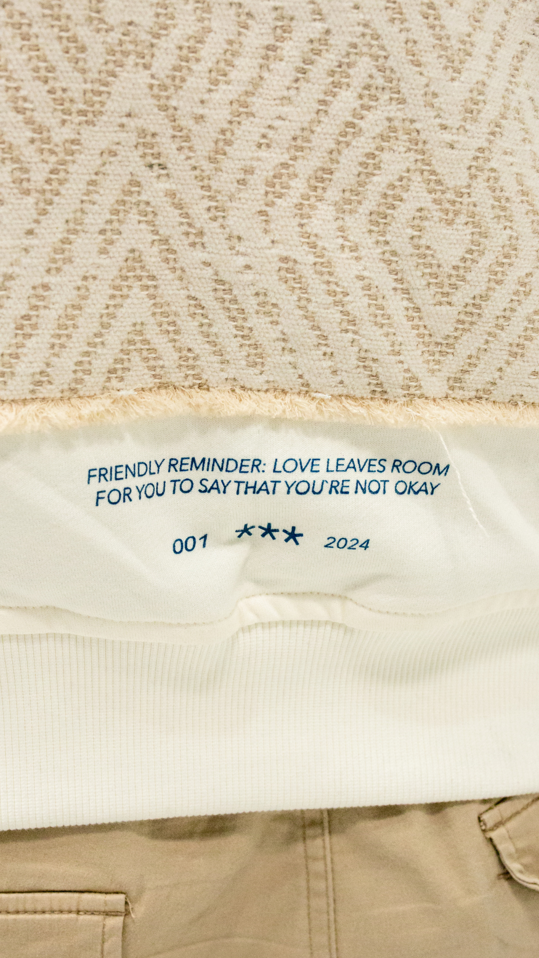 Hoodie Boxy Fit Heritage Crema