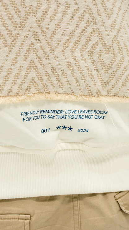 Hoodie Boxy Fit Heritage Crema