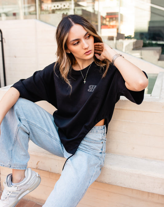 Camiseta Grateful Cut-Outs Negra