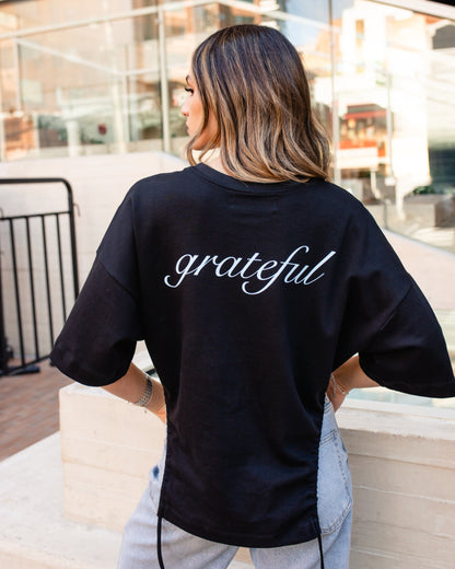Camiseta Grateful Cut-Outs Negra