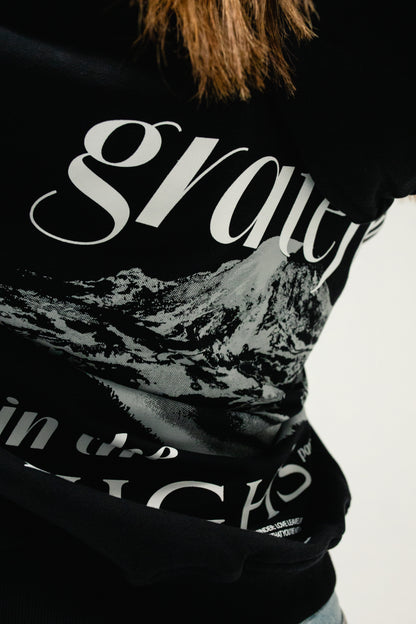 Hoodie Highs & Lows Negro