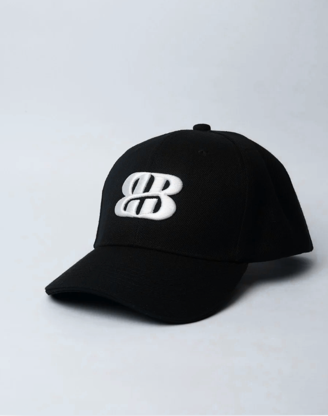 Gorra negra BB blanco