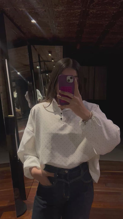 Polo cristales puntos